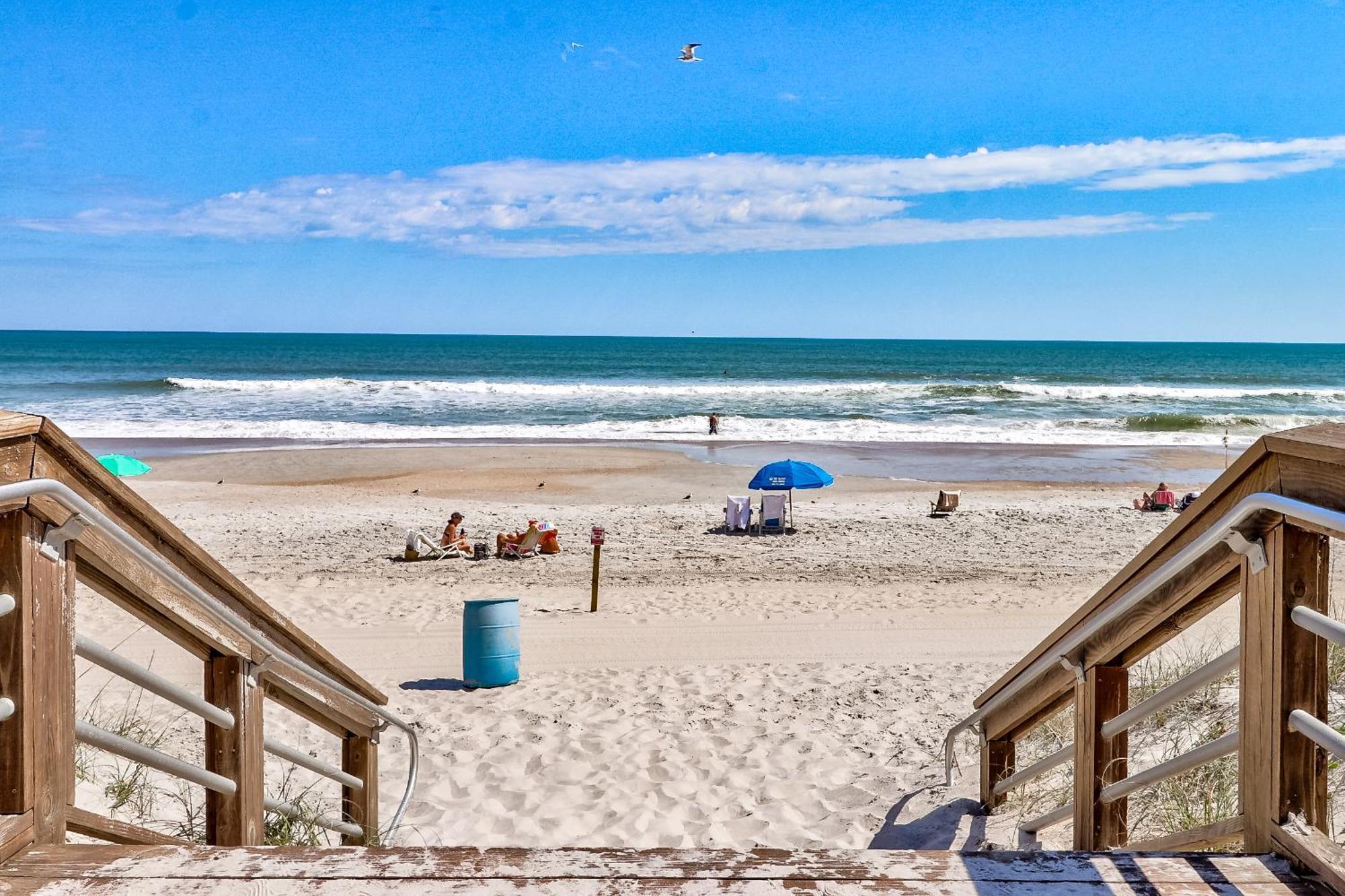 Oceanfront * Pool * Elevator * Boardwalk Carolina Beach Exterior foto